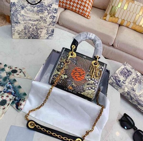 

original leather crossbody bags for women leather luxury handbags women bag ladies shoulder bag messenger good quality -l1308, Black