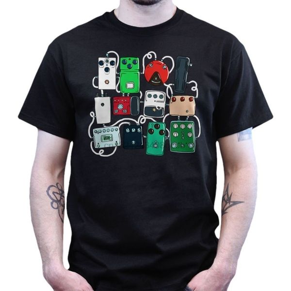 

guitar bass effect pedal signal flow mens t-shirt cotton casual o-neck shirt sport hooded sweatshirt hoodie