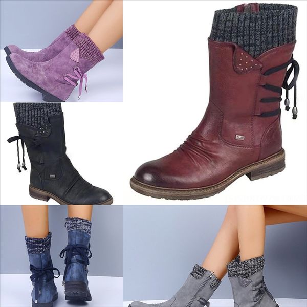 

aeho autumn woman tall boot new women's boots luxurious brand red bottom tall boot over-knee karitube red leather desginers heels boot, Black