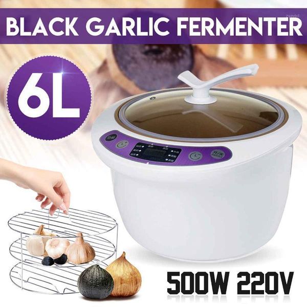 

6l black garlic fermenter large capacity diy home smart auto fermentation machine natto wine yogurt maker kitchen cooking tools1
