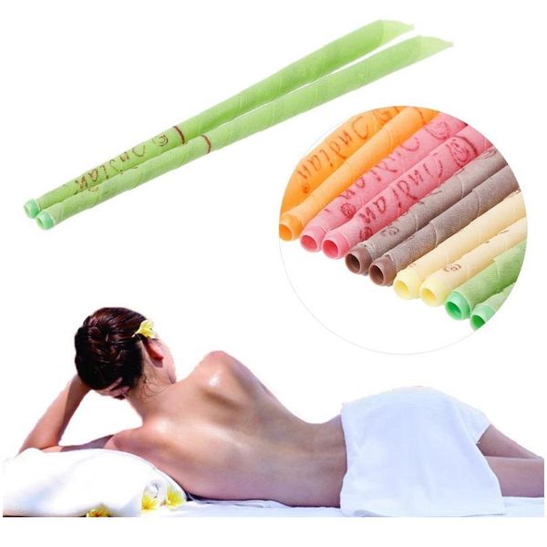

10pcs ear wax cleaner removal indian coning fragrance ear candles healthy care 1 jlljul