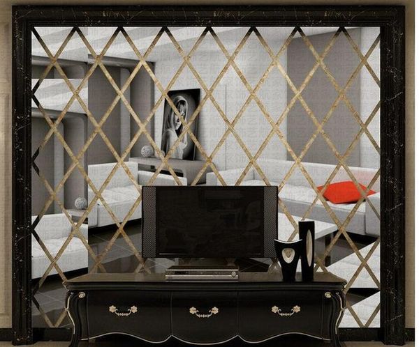 

diy 3d mirror wall stickers acrylic art room bedroom living room home decor decals mural painting removable mode bbyzrd bdesports