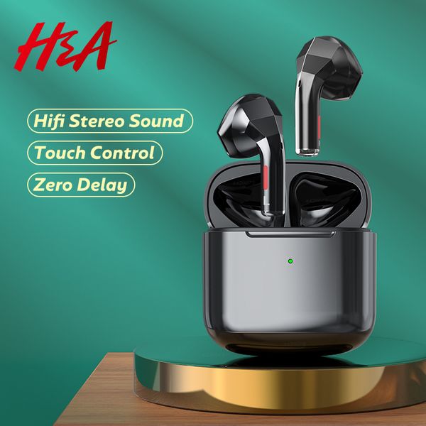 

mini bluetooth earphones with microphone touch control headphones headsets sports music wireless earbuds 24h play time