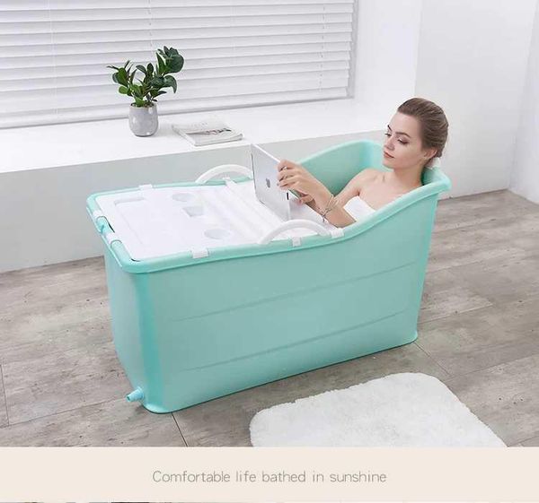 

bathing tubs & seats foldable children's bath bucket baby bulb thicker