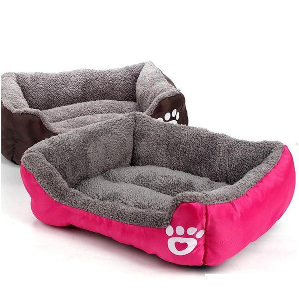 

wholesale 6 colors soft warm pet puppy bed thicken soft breathable dog bed puppy dog cat kitten fleece autumn winter warm bed bh0314 uou2z
