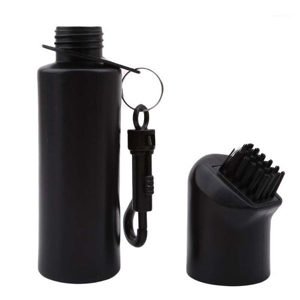 

golf training aids club brush scrub wet cleaning iron ball cleaner with water bottle1