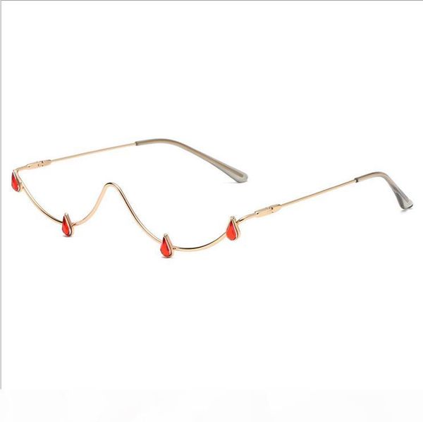 

shangyuting 42 fashion water drop with diamond spectacle frame
