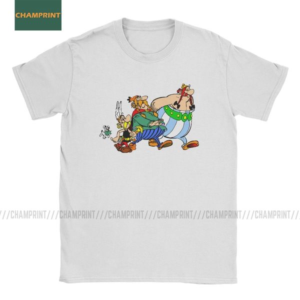 

men's asterix and obelix getafix french cartoon comic comedy dogmatix short sleeve tees gift sport hooded sweatshirt hoodie men t shirt