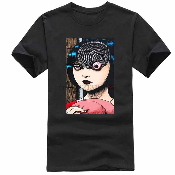 

uzumaki junji ito japanese horror custom black size 3xl short sleeve plus size discount t sweatshirt hoodie t shirt