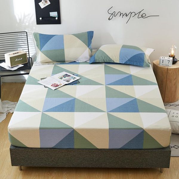 

главных отели skin set 2pcs protect дружественной кровать матрас скользящих посадки для крышки non наволочки sheet покрывала bbyyas garden20