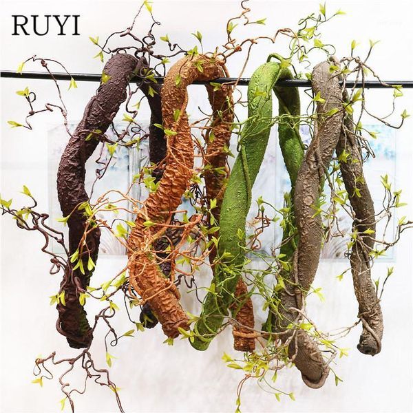 

decorative flowers & wreaths high-end simulation plants millennium tree vine floral landscape wall hanging rattan window balcony decor acces