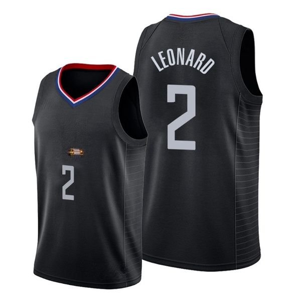 

men kawhi leonard basketball jersey, Black
