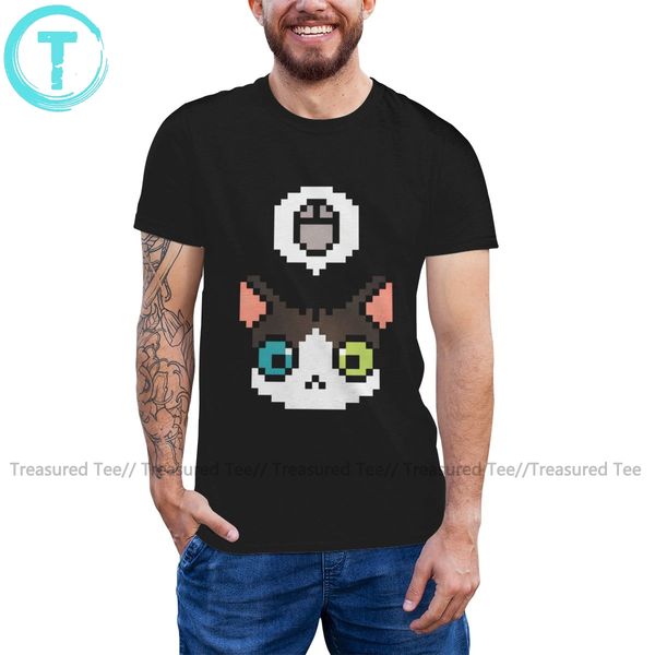 

мышь футболка pixel cat классический футболка с коротким рукавом graphic tee shirt 6xl смешные mens лета тенниска спорта с капюшоном hoodie