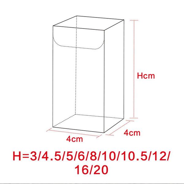 

20pcs 44h cm plastic pvc lovely plush doll display packaging box and bubble gum and wedding candy packaging box can custom wmtgnu petsyard
