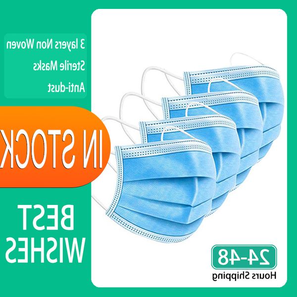

dust masks 1-200pcs anti mask gas face mascherine mascara anti-droplet mascarillas de proteccion disposable mouth facemask