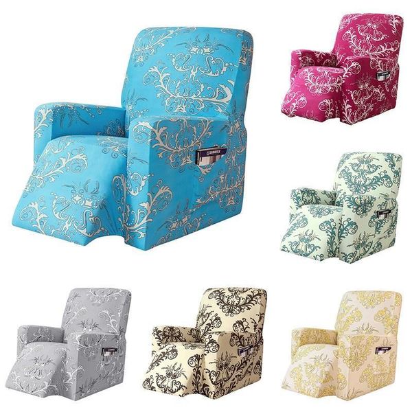 

recliner slipcovers printed arm chair sofa cover elastic chair dust protector all-inclusive armrest couch cover home decor1