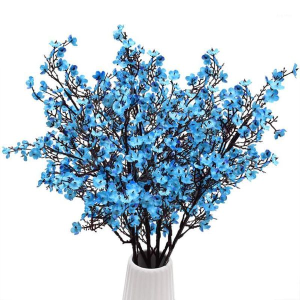 

4pcs artificial flowers false baby's breath gypsophila wedding party decoration birthday diy p props flower heads branch1