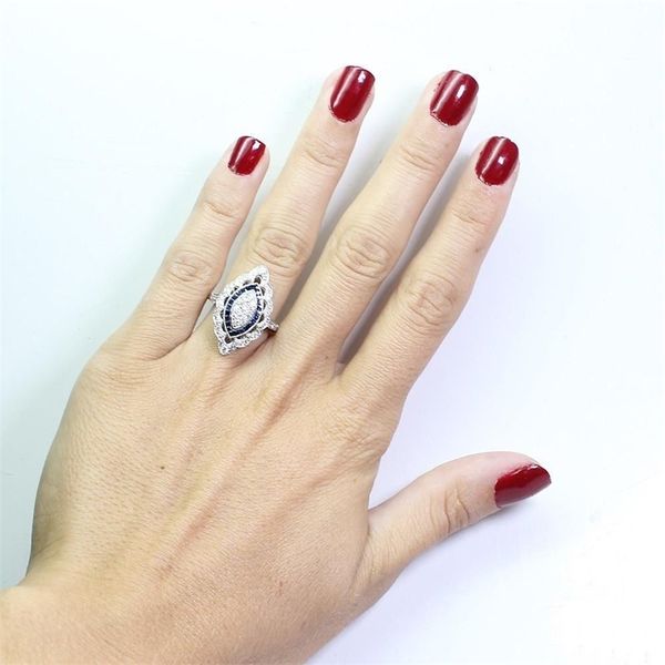 Topaz Sapphire 14K Gold Diamond Ring Fidanzamento Peridot Gemstone Anelli De Bizuteria Anello per le donne Granato Bague 925 Gioielli Y200321