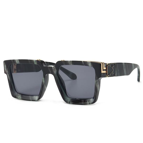 

sunglasses covtear classic luxury square women 2021 vintage sun glasses men sunglass oculos feminino lenses gafas de sol uv400, White;black
