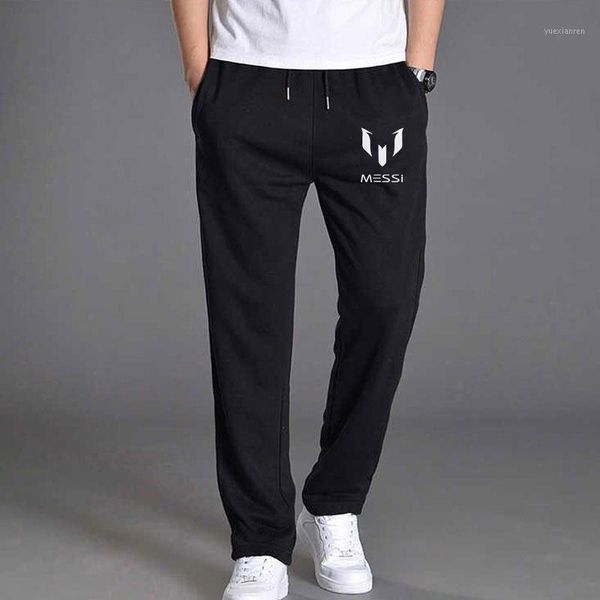 

new spring casual pants men cargo pants cotton slim trousers male sweatpants trousers fashion messi mens joggers m-3xl1, Black
