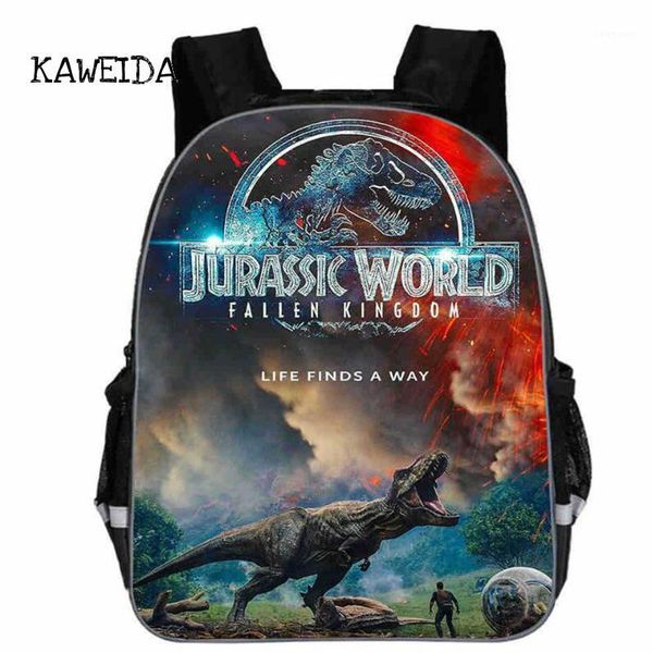 

kwd backpack school bags kids schoolbag with safe reflective strap boys daypack dinosaurs printed rucksack 20181
