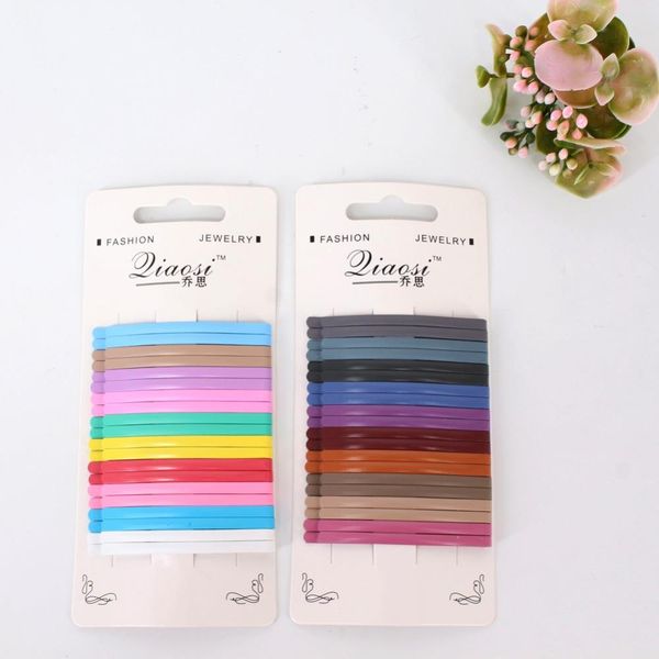 

20шт длинные заколками женщины стайлинг инструменты украшение для волос аксессуары для девочек зажимов волос дети barrettes оголовье головно, Black;brown