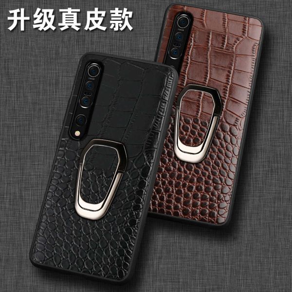 

10 mobile phone case leather case 10pro protective case leather cc9 new magnetic support 9se