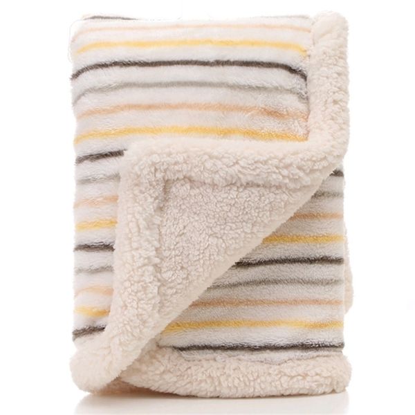 

blanket newborn baby thicken cotton fleece infant swaddle envelope warm soft bebe bedding blankets y201009