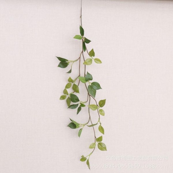 

decorative flowers & wreaths factory direct sales rame film leaves high-grade simulation leaf plant fake flower wedding hand holding accesso