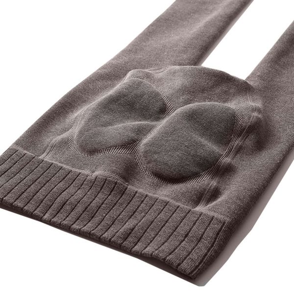 

hip lifting barbie pants autumn and winter cashmere thickened leggings for women, Black