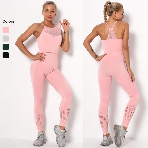 

seamless yoga set women quick-drying sports suit professional gym tight fitness sports leggings ladies running pants clothes, White;red