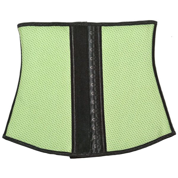 

new 26cm waist breathable sports mesh composite rubber waist belt, Gray