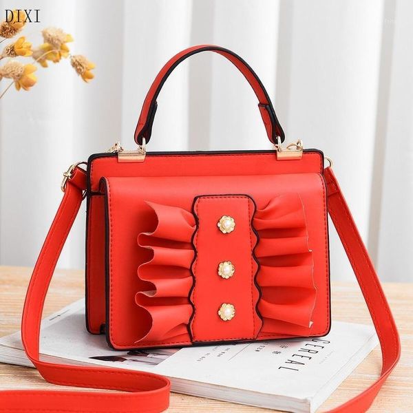 

elegant women's bag 2021 new women's stereotyped sweet handbag fashion all-match mini messenger shoulder handbag1