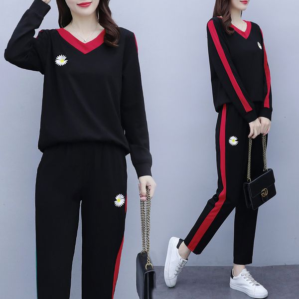 

lazer two pieces of casual by wholesale women's long sleeve clothing femme yf60, White