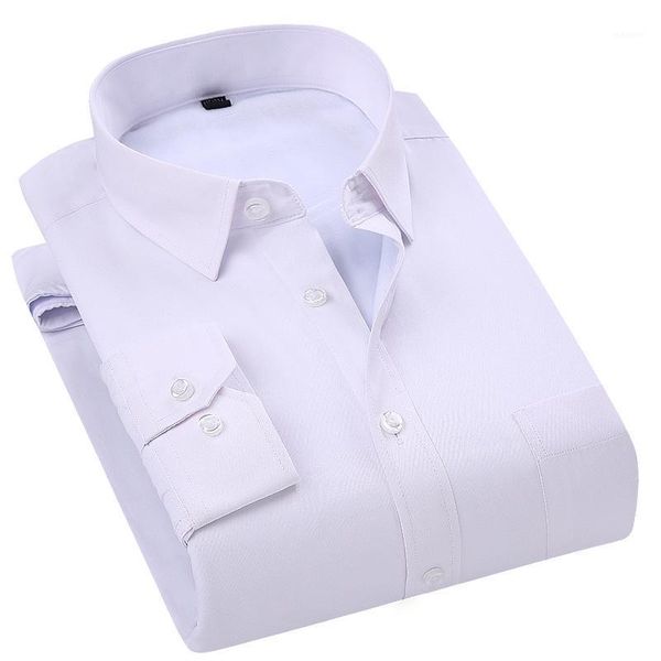 

plus-size 5xl 6xl 7xl 8xl pure color twill thich warm thermal men shirt with fluff soft comfortable navy blue pink1, White;black