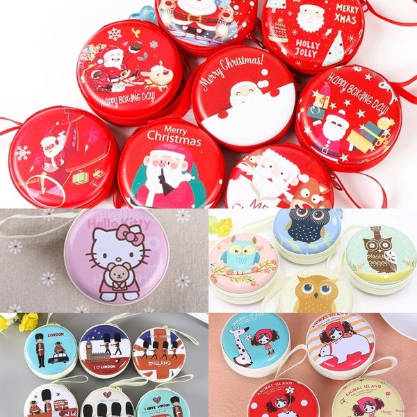 

ycbd dhl 200pcs women pu zipper color weave min coin purses mix printing, Silver