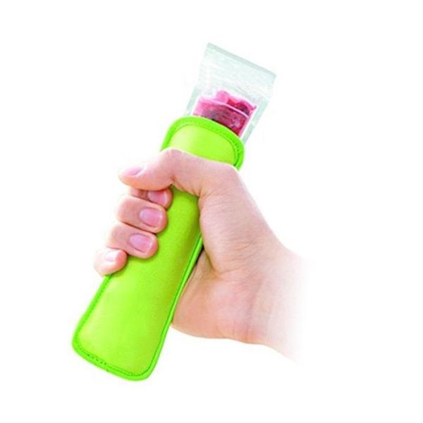 

300pcs popsicle holders pop ice sleeves zer edge covering 18cmx6cm neoprene waterproof for kids summer kitchen tools za0826 htvic