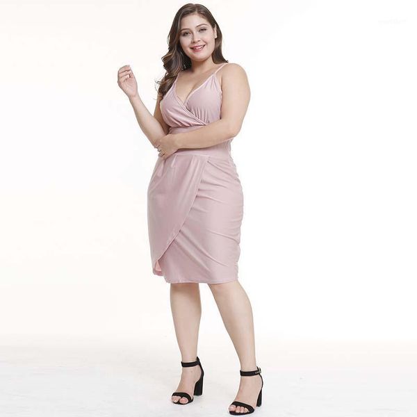 

summer sleeveless strap dress women fashion clothes slim deep v-neck tunic pleated evening party dresses club midi dress1, Black;gray