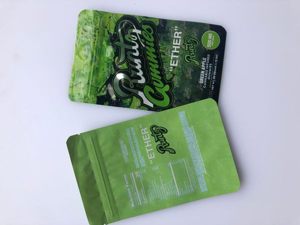 

edibles packaging green california bags gummies mylar 500mg runtz bag yxliy jjxh