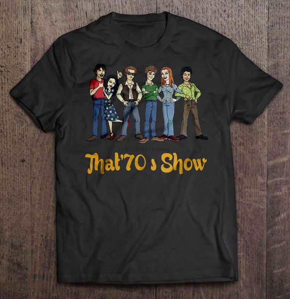 

мужчины смешной fashion that «70s show cartoon версия дизайнеры балахон футболки толстовка