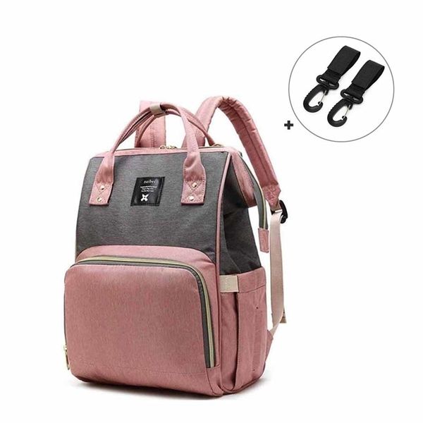 

fashion mummy maternity nappy brand large capacity travel backpack designer nursing for baby care women's bag 201120