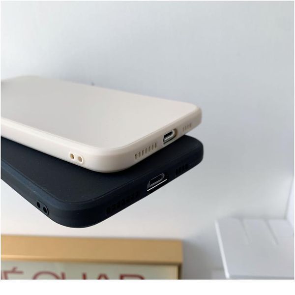 

luxury square sile phone case for iphone 11 pro max x xs xr 8 7 6 6s plus se2 soft can jllayb