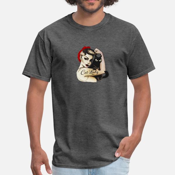 

cat lady t shirt cute печати белый костюм толстовка толстовка