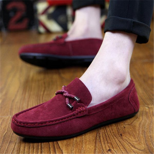 

2021 mens sports shoes red black brown gray trend lazy wild all match leisure sports peas non-brand sneakers