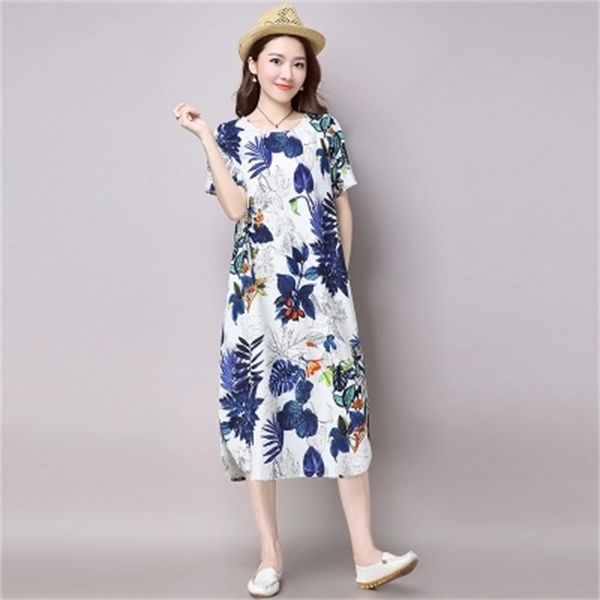 

2021 new alm de vestidos florais na moda tamanho vero senhora magro azul casual vestido feminino wxf005 qij2, Black;gray