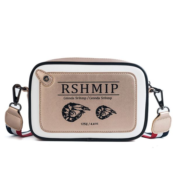 

fashion wide strap women shoulder bags designer food patten crossbody messenger bag funny lady small flap purse laser female sac c1016