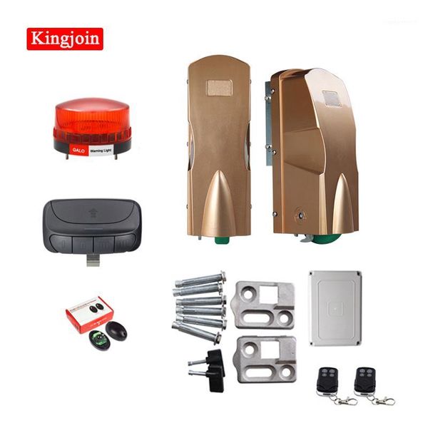 

fingerprint access control double waterproof dc 24v dual home automatic swing solar garage gate/door opener1