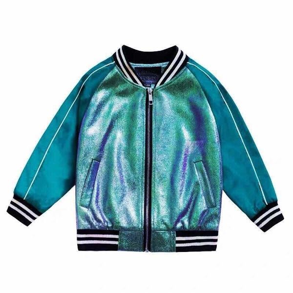 

3-12 yrs boys spring jacket kids clothing baby kid coat letter owl alphabet sequin fashion autumn boy outerwear children clothes y200901, Blue;gray
