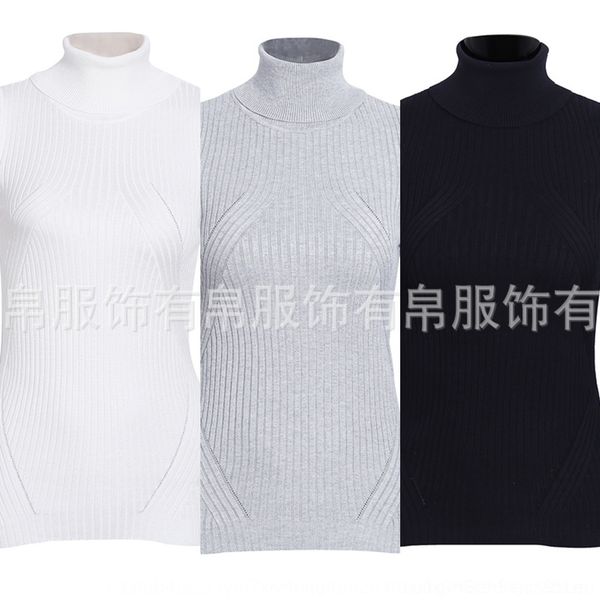 

erbwf весна и осень новой моды сексуального цвет плеча открытого ворот с высокими твердыми и подкладочными трикотажными свитерами для свитер, White;black