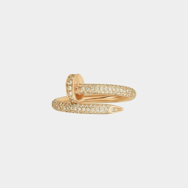 

nail ring luxury designer jewelry star diamond rings for women titanium steel alloy gold-plated 2022 fashion accessories never fade not alle, Silver